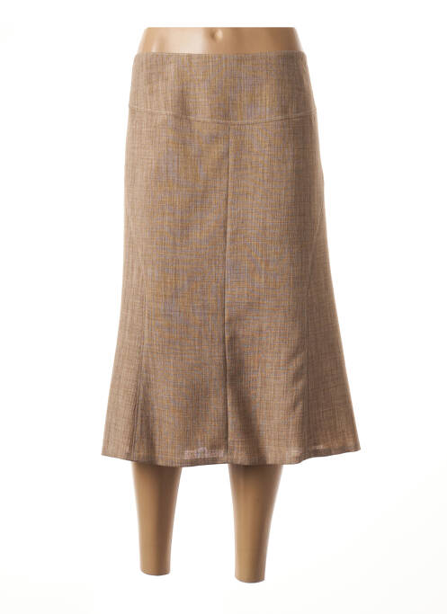 Fustă midi bej GUY DUBOUIS femeie