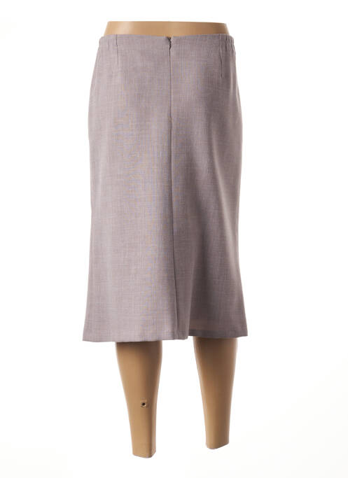 Fustă midi gri GUY DUBOUIS femeie