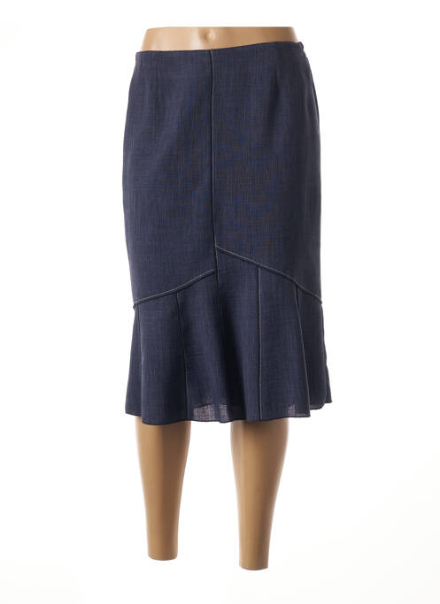 Fustă midi albastru GUY DUBOUIS femeie