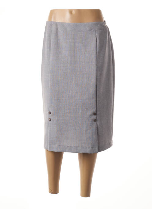 Fustă midi gri GUY DUBOUIS femeie