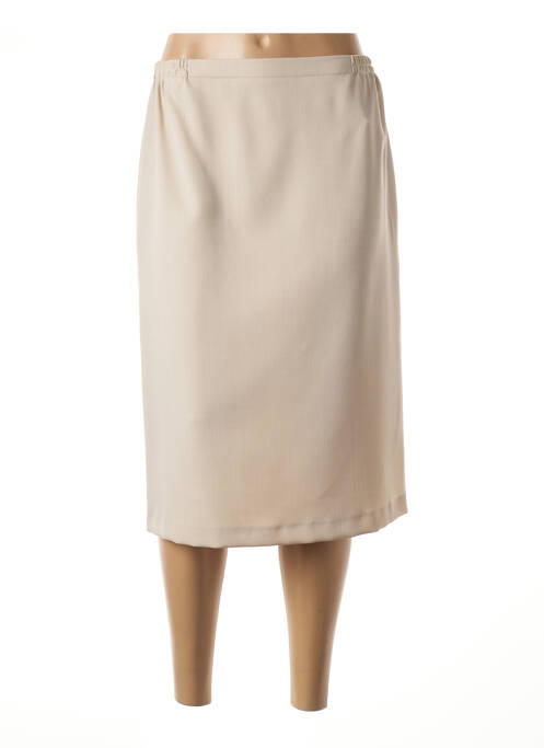 Fustă midi bej FRANCE RIVOIRE femeie
