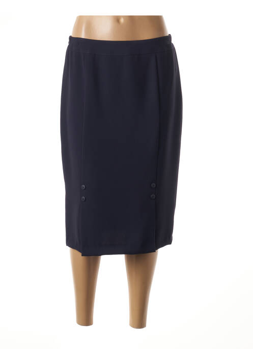 Fustă midi albastru GUY DUBOUIS femeie