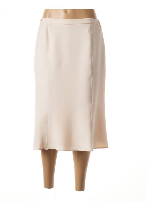 Fustă midi bej FRANCE RIVOIRE femeie