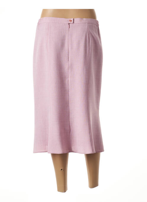 Fustă midi roz FRANCE RIVOIRE femeie
