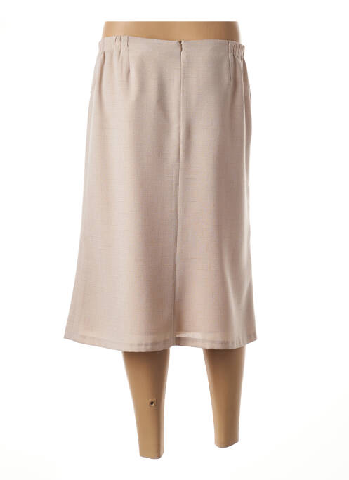 Fustă midi bej GUY DUBOUIS femeie