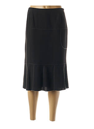 Fustă midi negru GUY DUBOUIS femeie