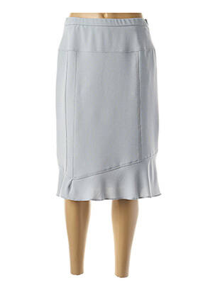 Fustă midi albastru GUY DUBOUIS femeie