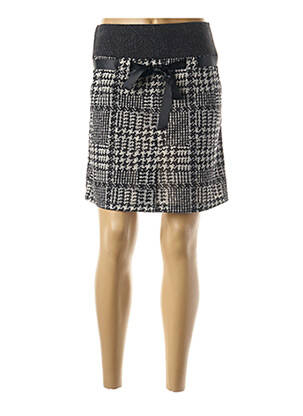 Fustă scurtă gri MERI & ESCA femeie