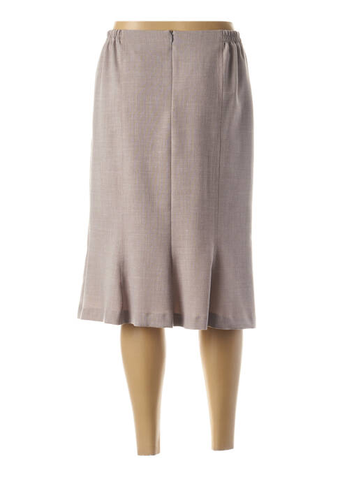 Fustă midi maro FRANCE RIVOIRE femeie