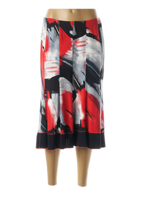 Fustă midi roșu FRANCE RIVOIRE femeie