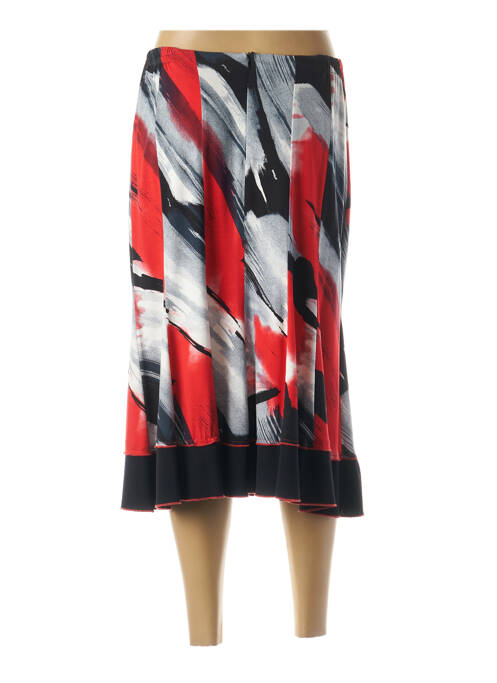 Fustă midi roșu FRANCE RIVOIRE femeie