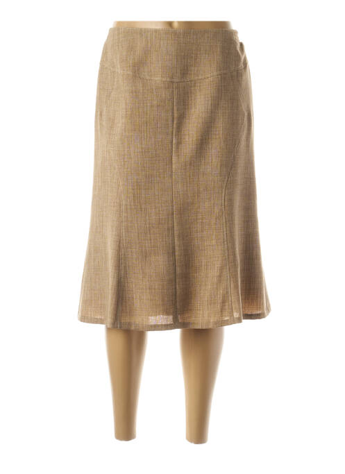 Fustă midi maro GUY DUBOUIS femeie