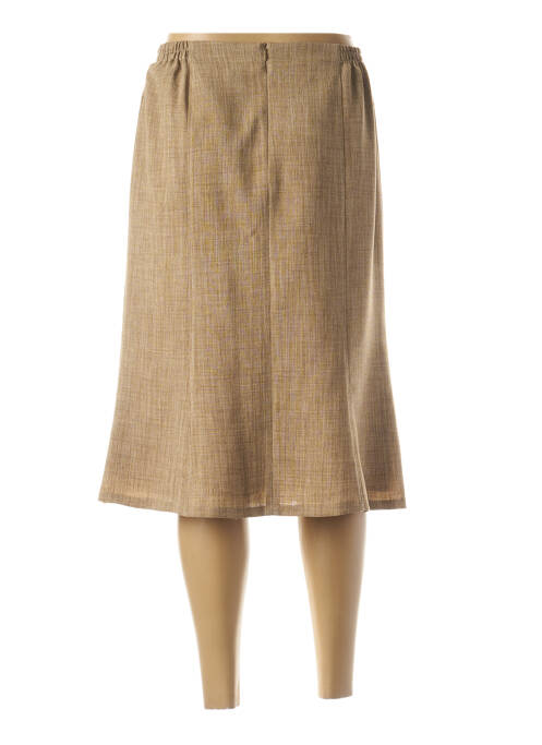 Fustă midi maro GUY DUBOUIS femeie