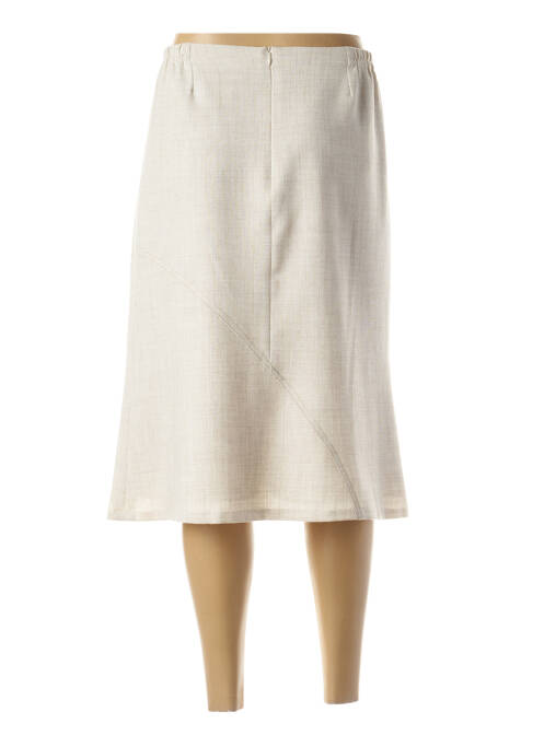 Fustă midi bej GUY DUBOUIS femeie