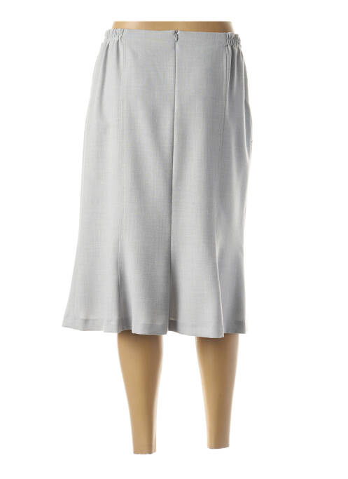 Fustă midi gri FRANCE RIVOIRE femeie