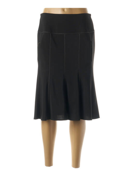 Fustă midi negru IMPULSION femeie