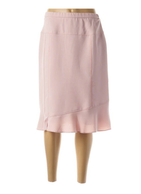Fustă midi roz FRANCE RIVOIRE femeie