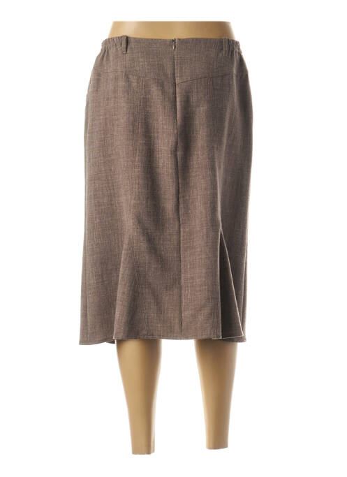 Fustă lungă maro GUY DUBOUIS femeie