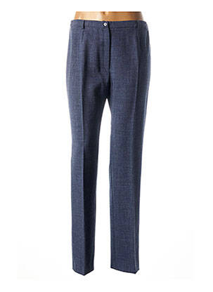 Pantalon drept albastru FRANCE RIVOIRE femeie