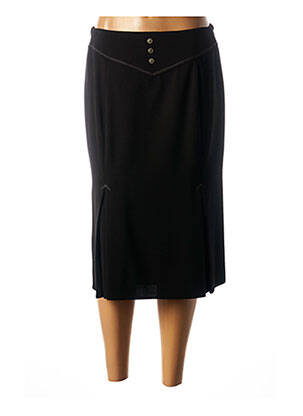 Fustă midi negru GUY DUBOUIS femeie