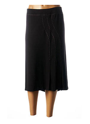 Fustă midi negru FRANCE RIVOIRE femeie