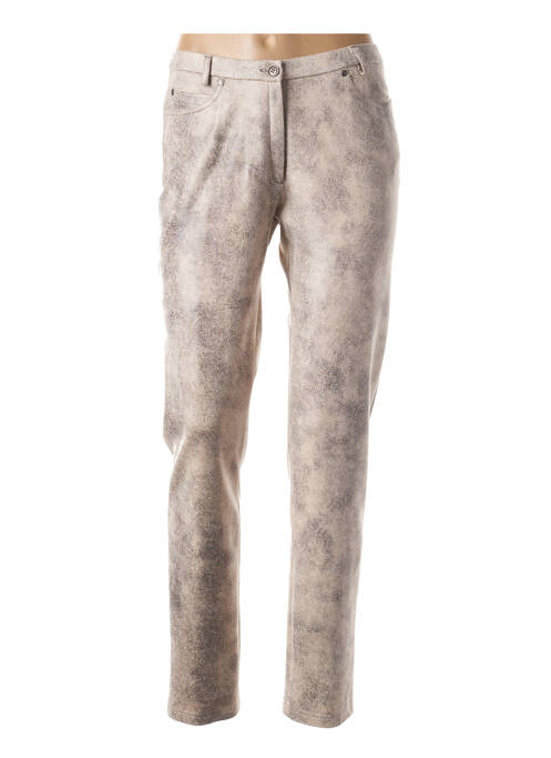 Pantalon drept bej MERI & ESCA femeie