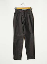 Pantalon drept elasticitate talie înaltă negru ONLY femeie
