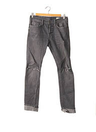 Blugi cu croială slim subțire mărime normală gri ALLSAINTS homme
