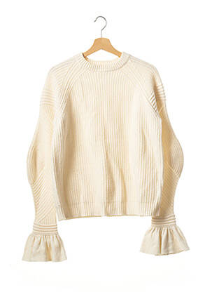 Pulover bej MANOUSH femeie