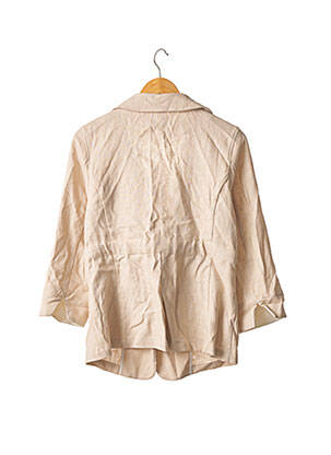 Jachete casual guler tip costum bej LILI SIDONIO femeie
