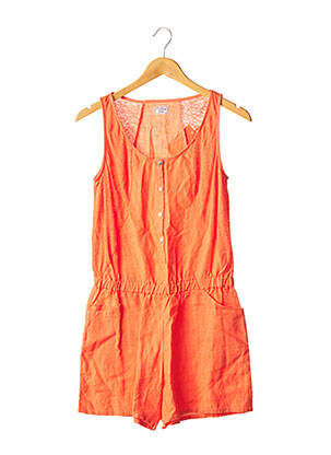 Salopetă scurtă portocaliu C'EST BEAU LA VIE femeie