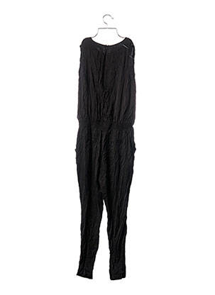 Salopetă-pantalon închidere cu fermoar la spate fără mâneci negru YAYA femeie