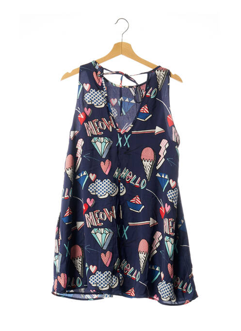 Rochie scurtă albastru TRAFALUC femeie