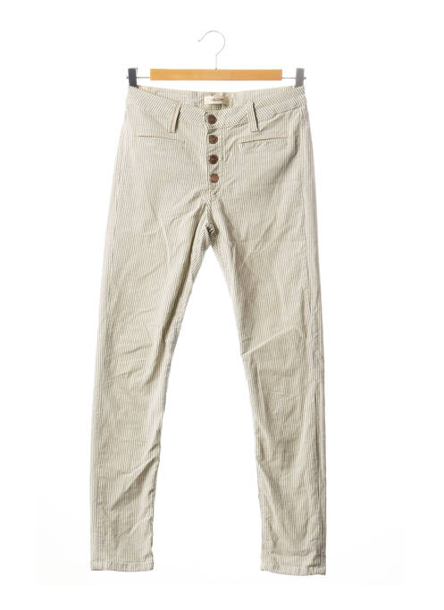 Pantalon slim alb ISLOW femeie