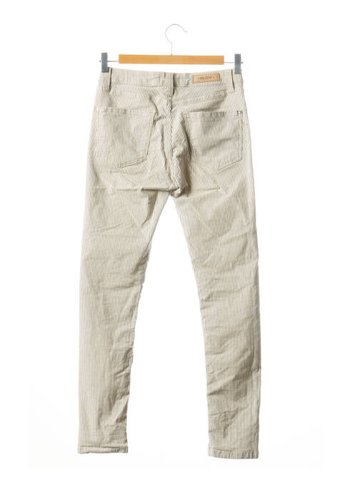 Pantalon slim alb ISLOW femeie