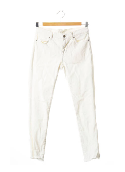 Blugi cu croială slim alb CIMARRON femeie