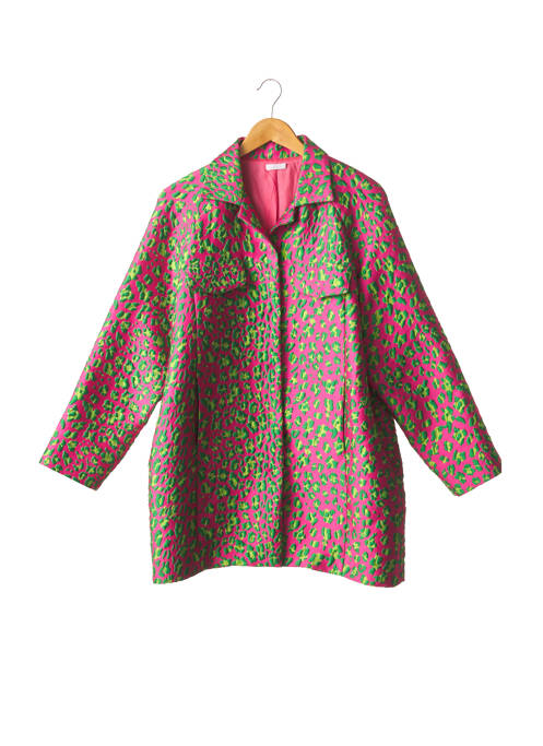 Palton lung roz PAROSH femeie