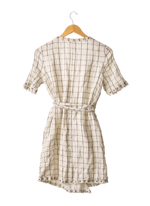 Salopetă scurtă alb TULAROSA femeie