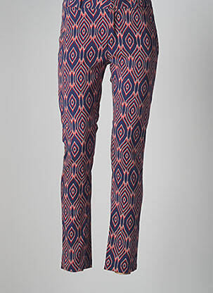 Pantalon chino mărime normală mărime normală albastru ATELIER BOHÈME femeie