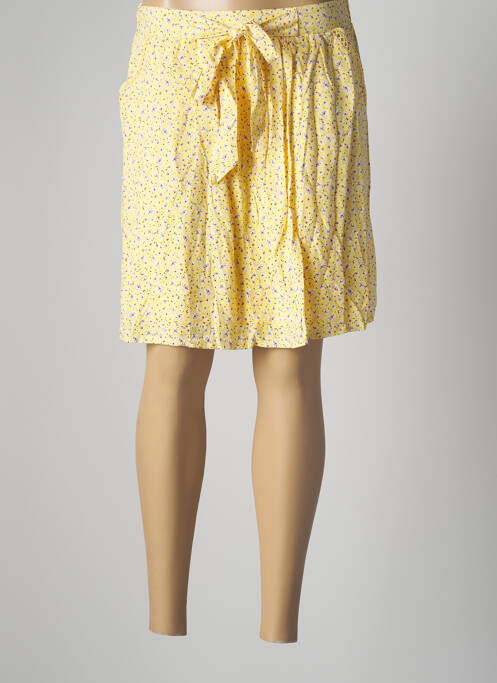 Fustă scurtă galben ONLY femeie