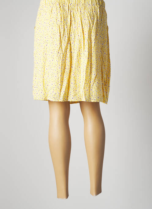 Fustă scurtă galben ONLY femeie