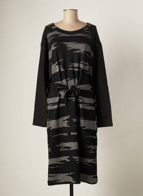 Rochie midi negru CATY LESCA femeie