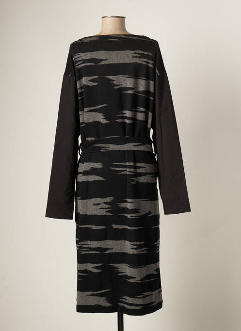 Rochie midi negru CATY LESCA femeie