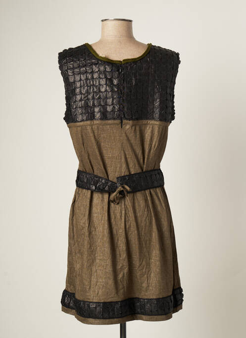 Rochie scurtă verde BATISTAME femeie