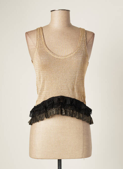 Top bej CATY LESCA femeie