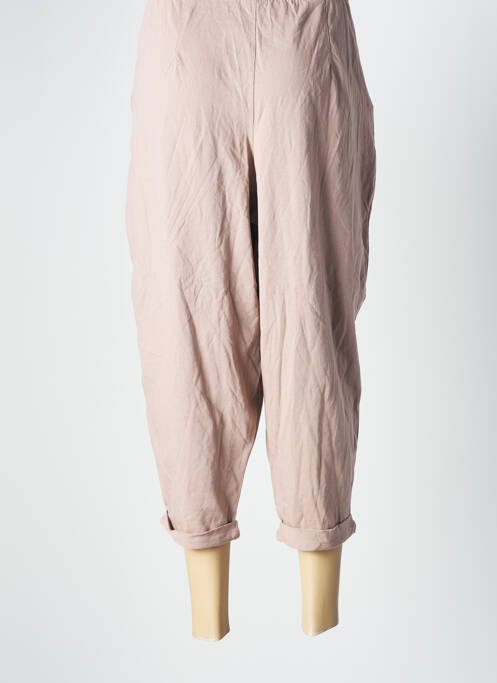 Pantalon trei sferturi roz BATISTAME femeie