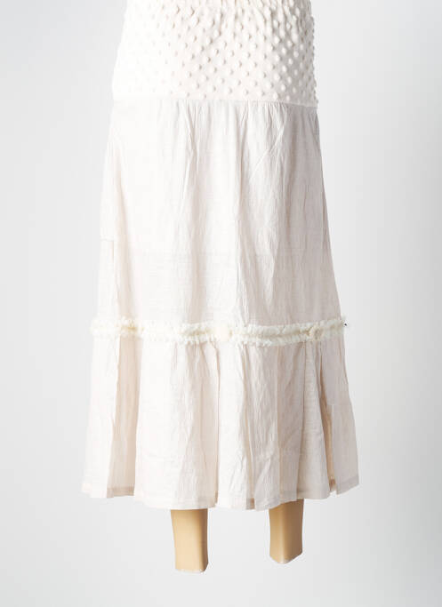 Fustă lungă bej BATISTAME femeie