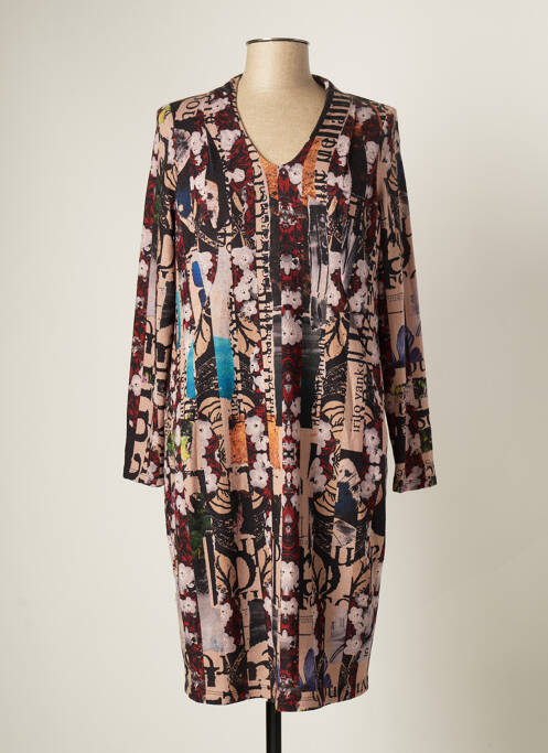 Rochie midi bej EROKE femeie