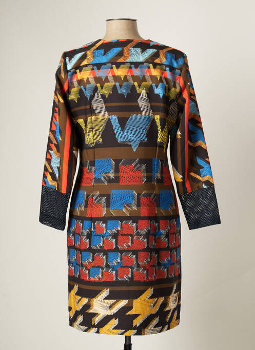 Rochie midi portocaliu LO! LES FILLES femeie