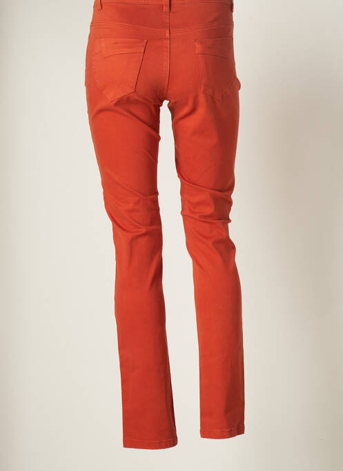 Pantalon slim portocaliu GEVANA femeie